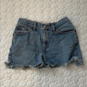 Vintage Levi Mid Rise Jean Short